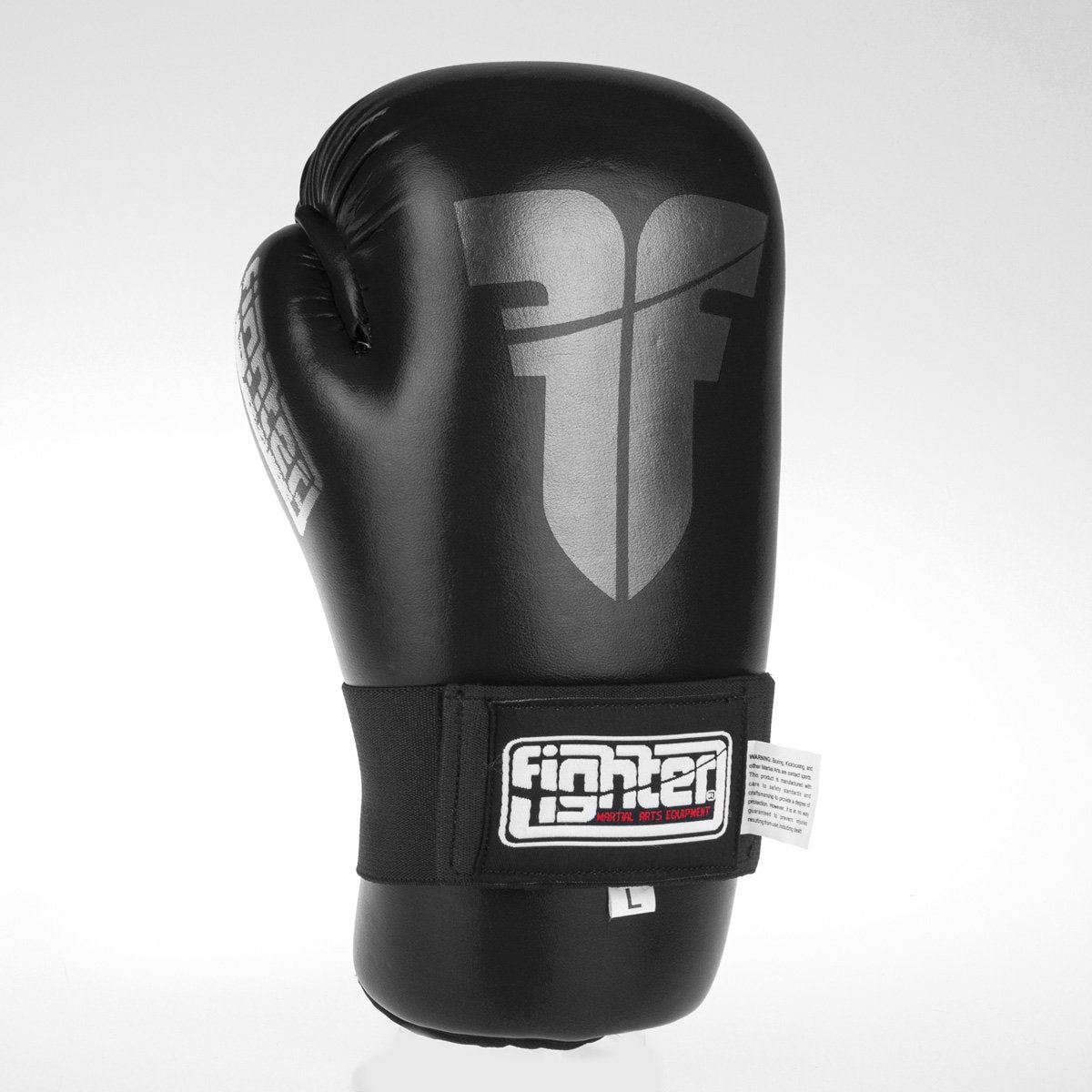 Fighter Offener Handschuhriemen - schwarz