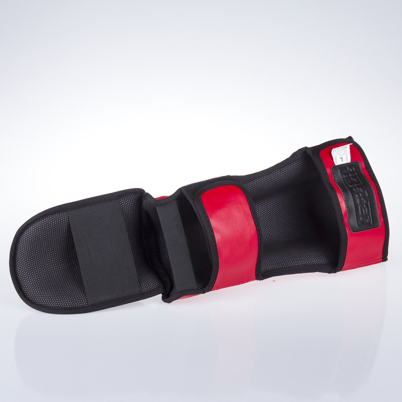 Fighter Schienbeinschoner Thai Classic - rot/schwarz