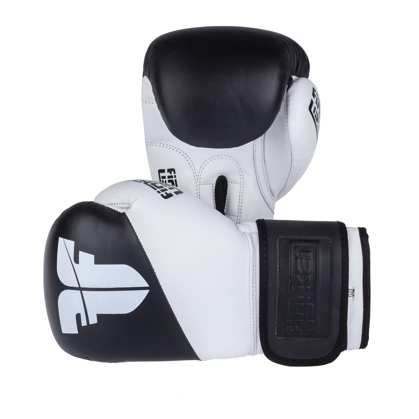 Fighter Boxhandschuhe SPLIT- schwarz/weiß