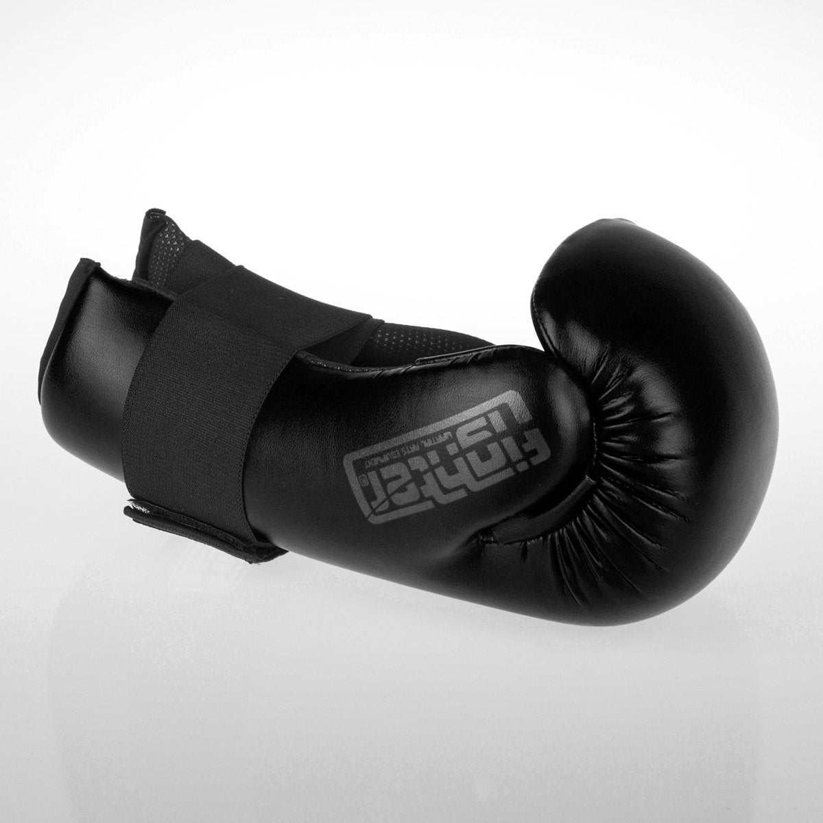 Fighter Offener Handschuhriemen - schwarz