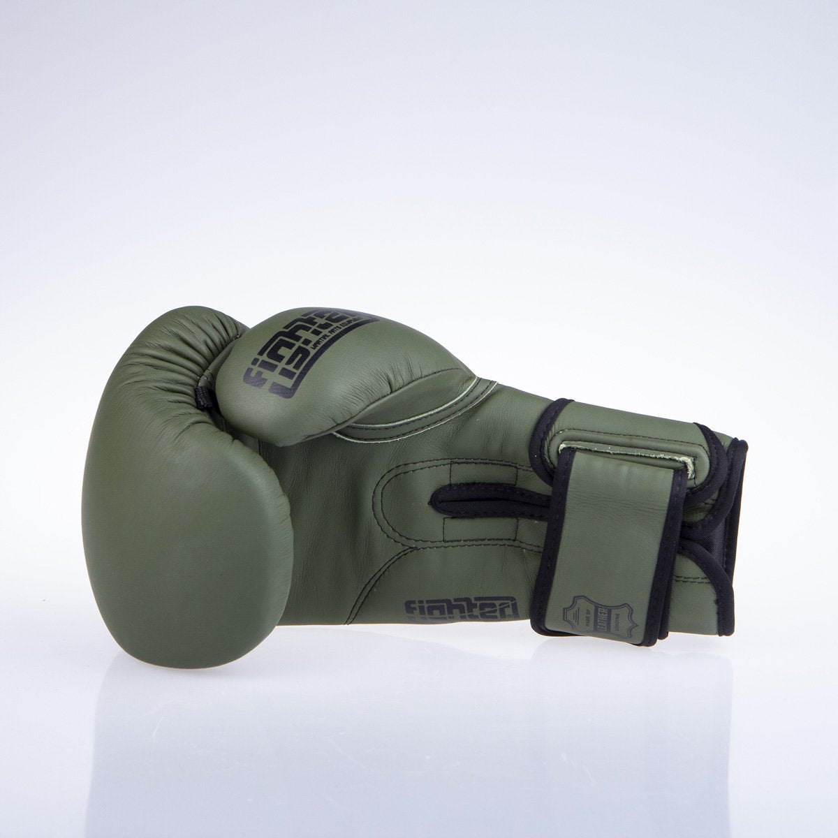 Fighter Boxhandschuhe Sparring - khaki/schwarz