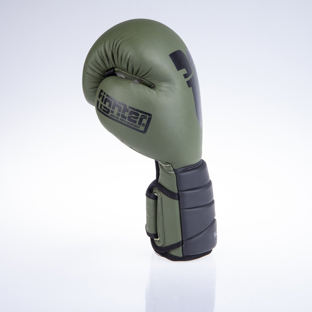 Fighter Boxhandschuhe Sparring - khaki/schwarz