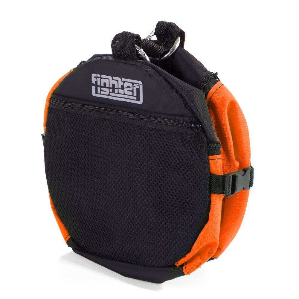 Turnbeutel Fighter - orange/schwarz