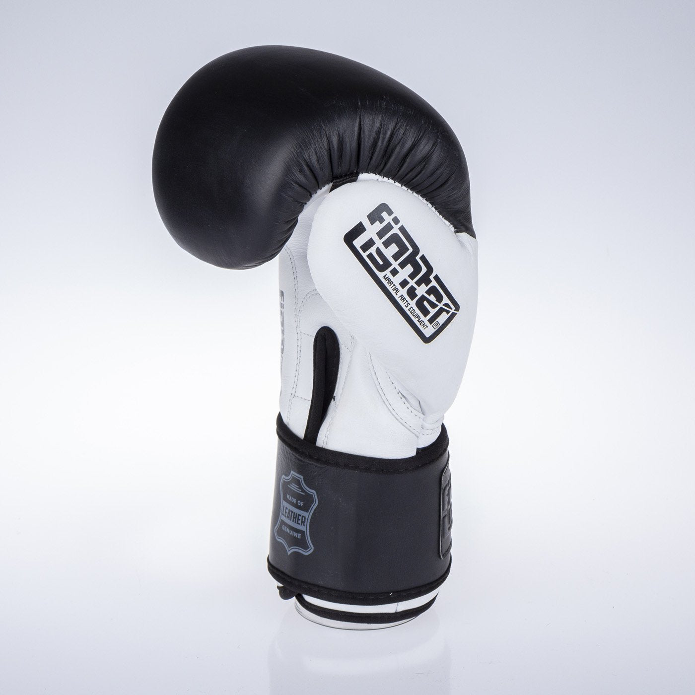 Fighter Boxhandschuhe SPLIT- schwarz/weiß