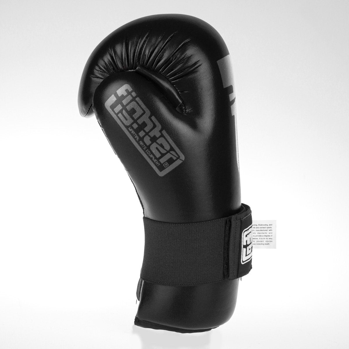 Fighter Offener Handschuhriemen - schwarz