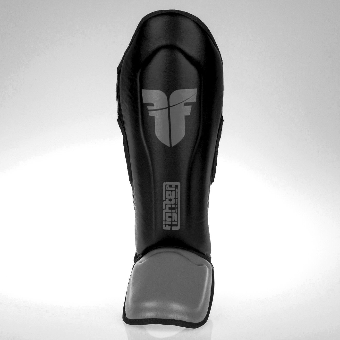 Fighter Schienbeinschoner Thai Classic - schwarz/grau