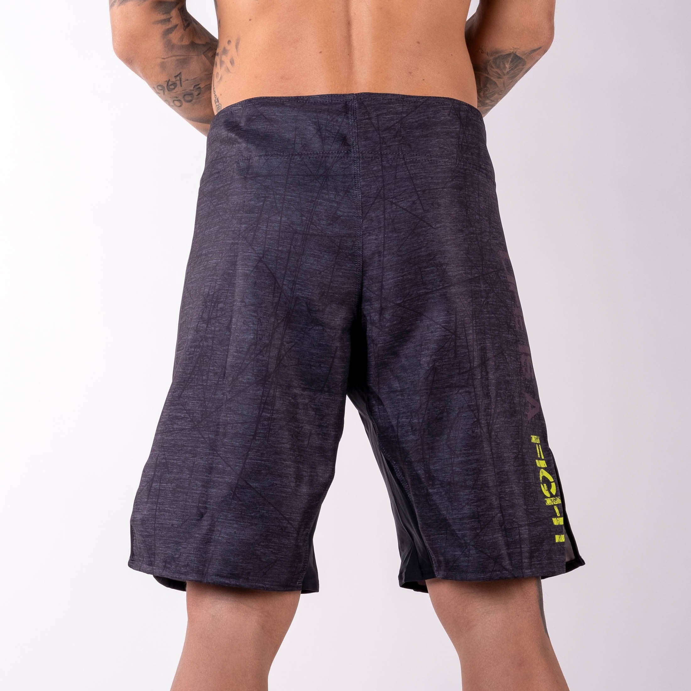 Fighter MMA Shorts - Life is a Fight - grau