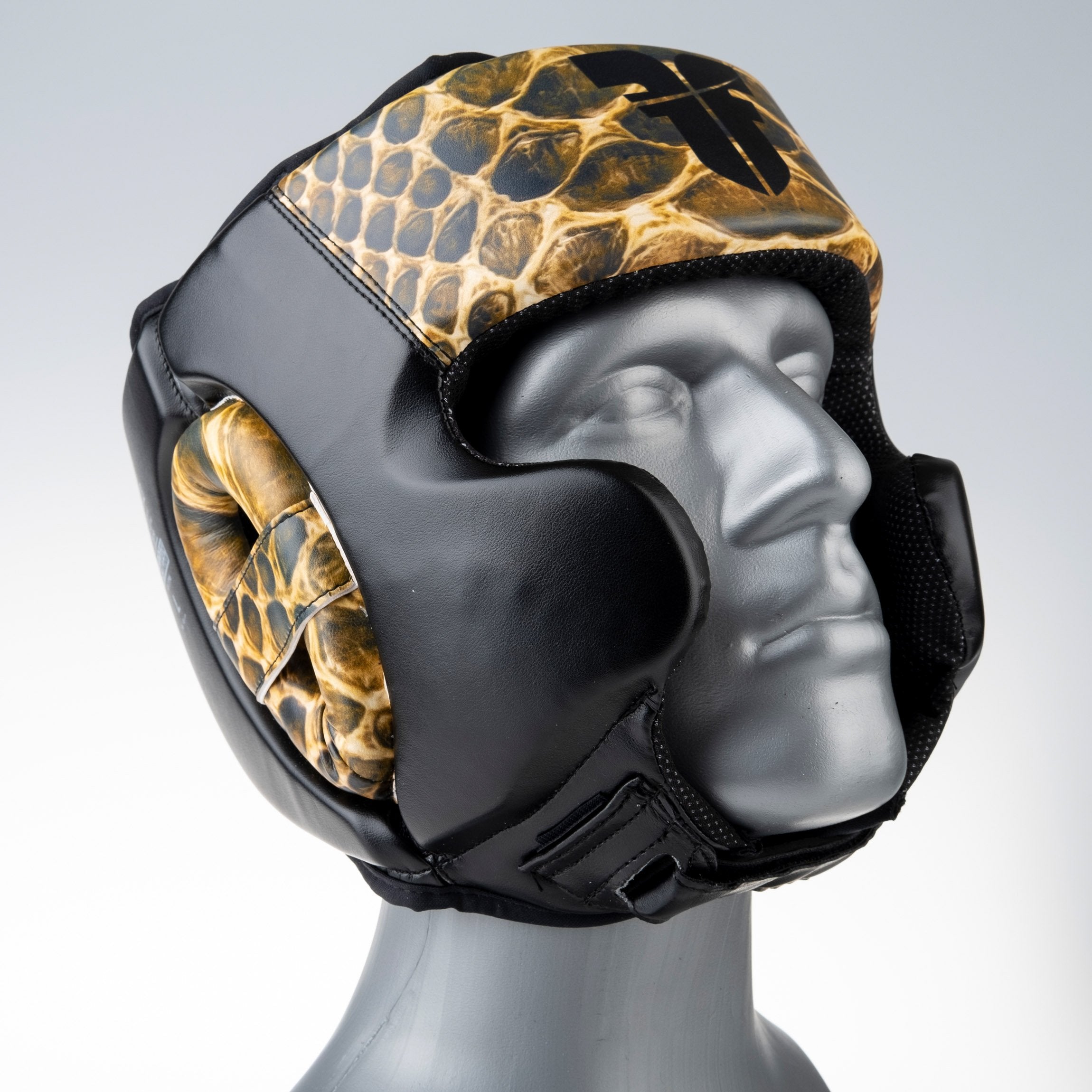 Headguard Fighter Sparring Pro Jungle Series - Schlange