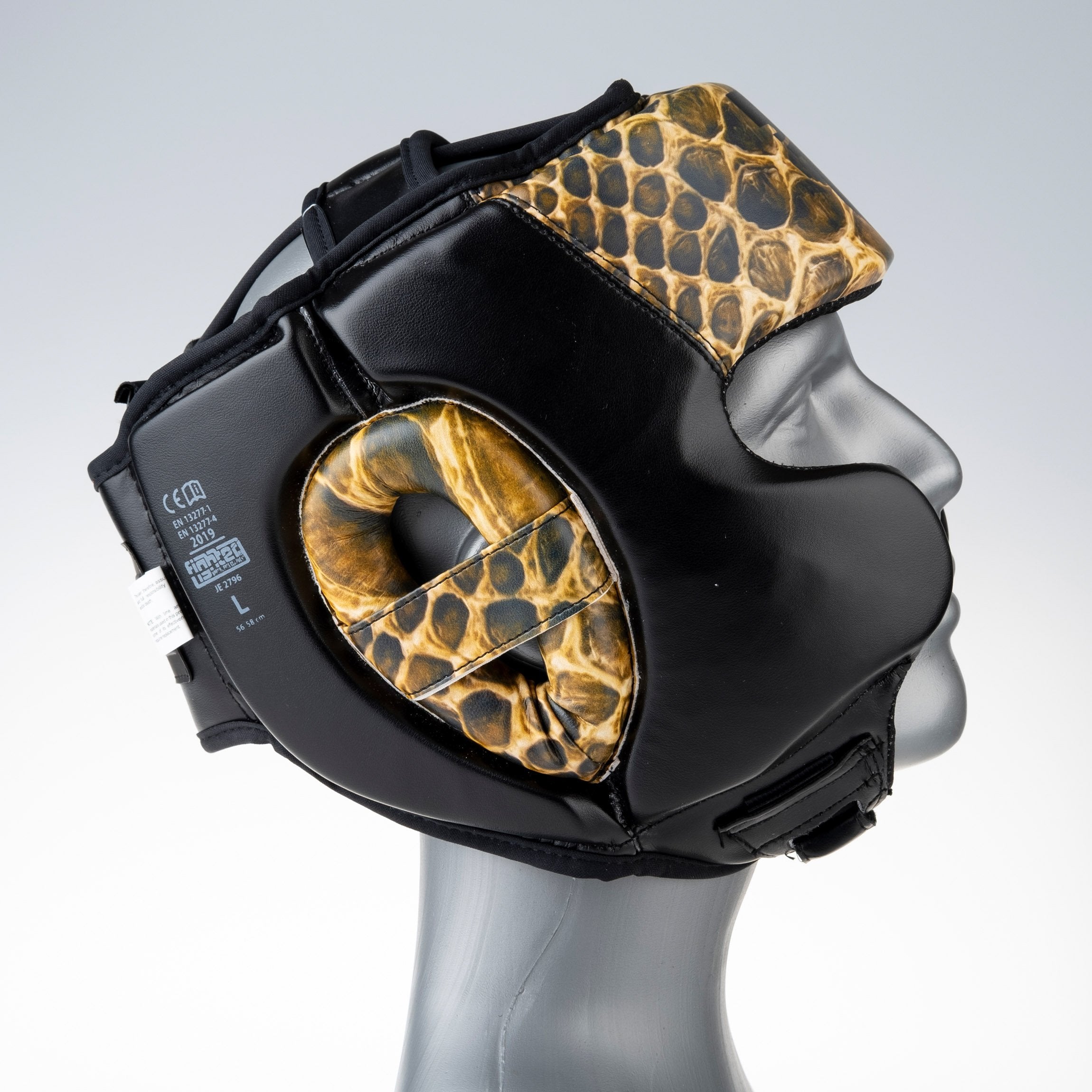 Headguard Fighter Sparring Pro Jungle Series - Schlange