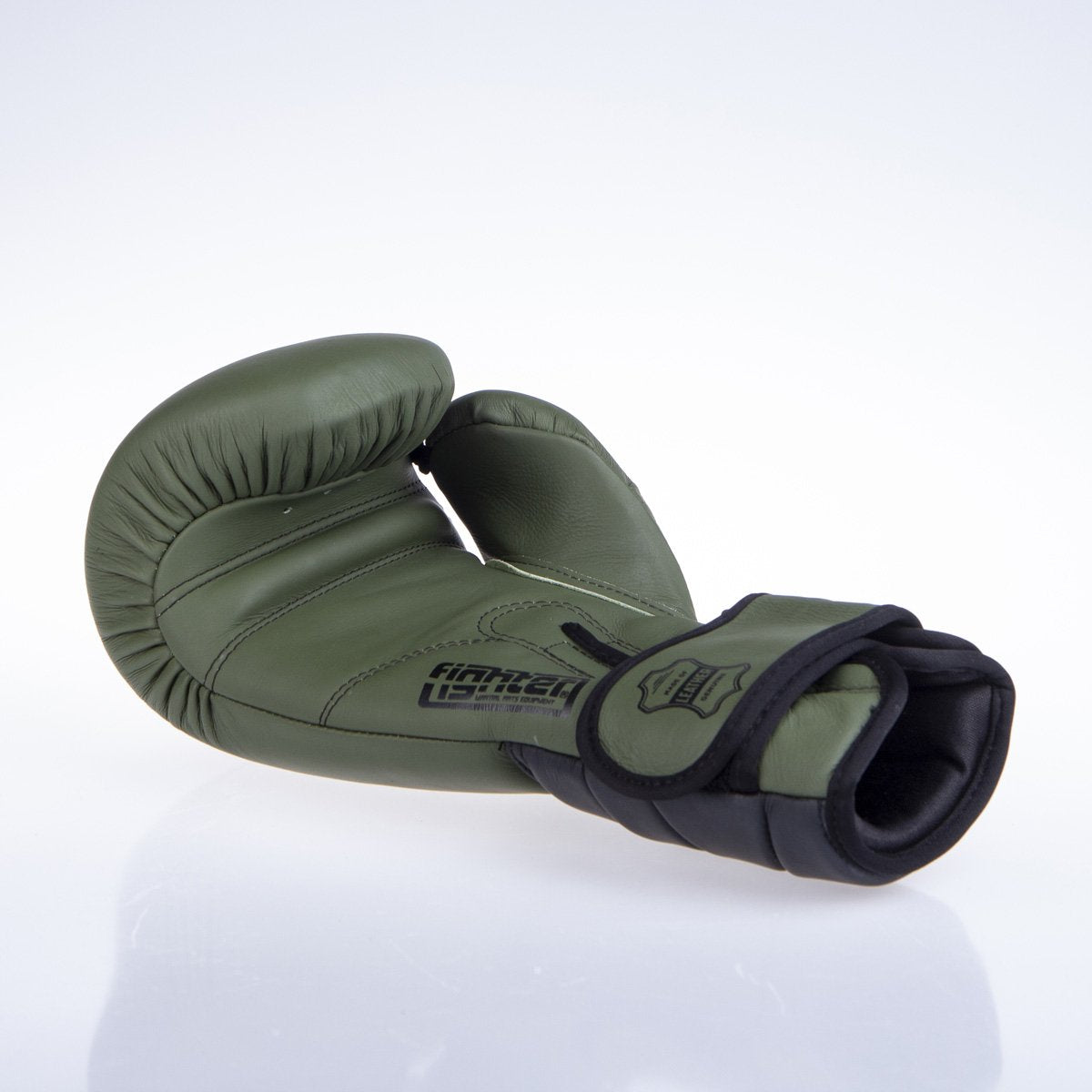 Fighter Boxhandschuhe Sparring - khaki/schwarz