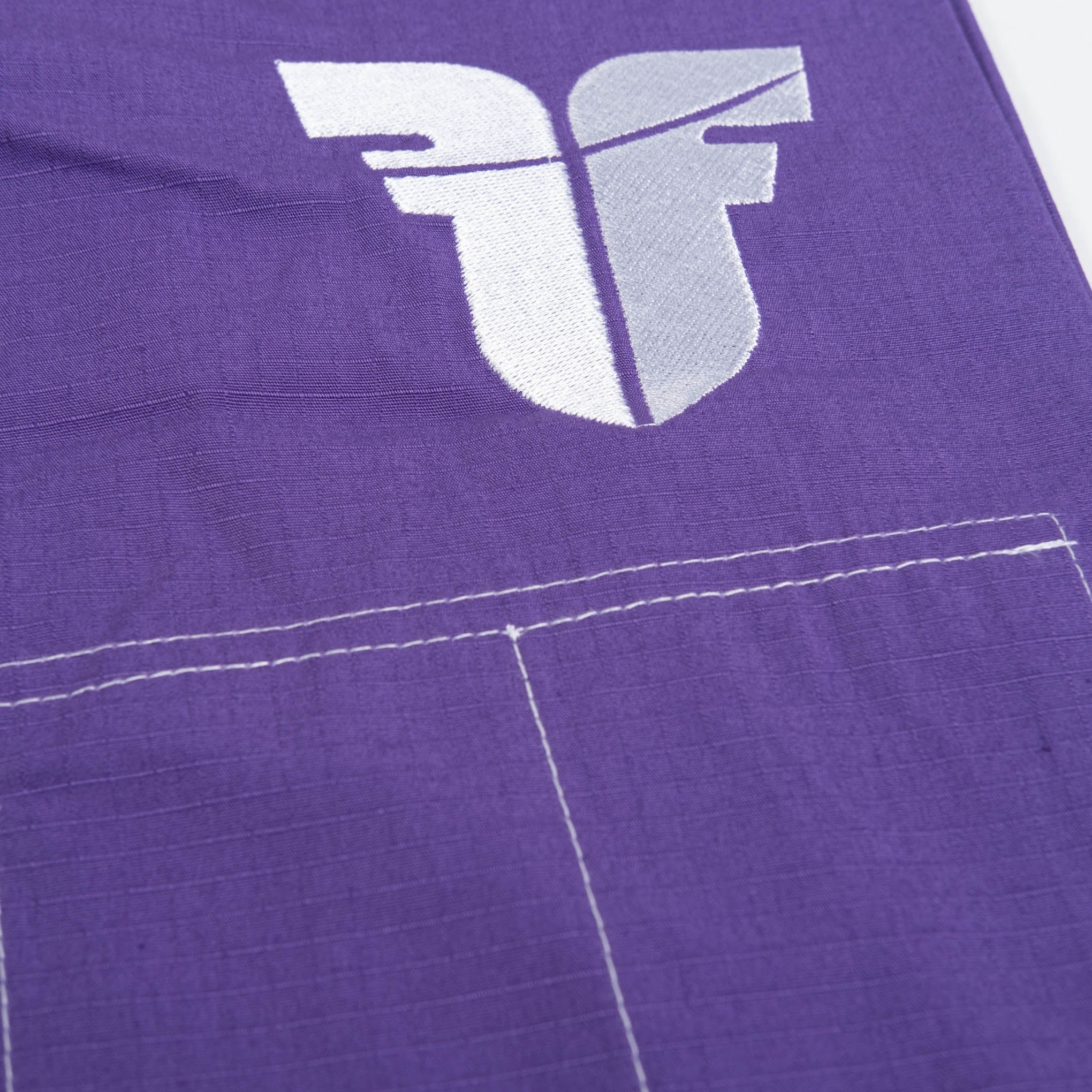 Fighter BJJ Ripstop Gi Rip Stop KIDS - purple, BJJBW-10