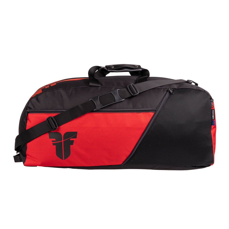 Fighter Sporttasche Größe L - rot/schwarz