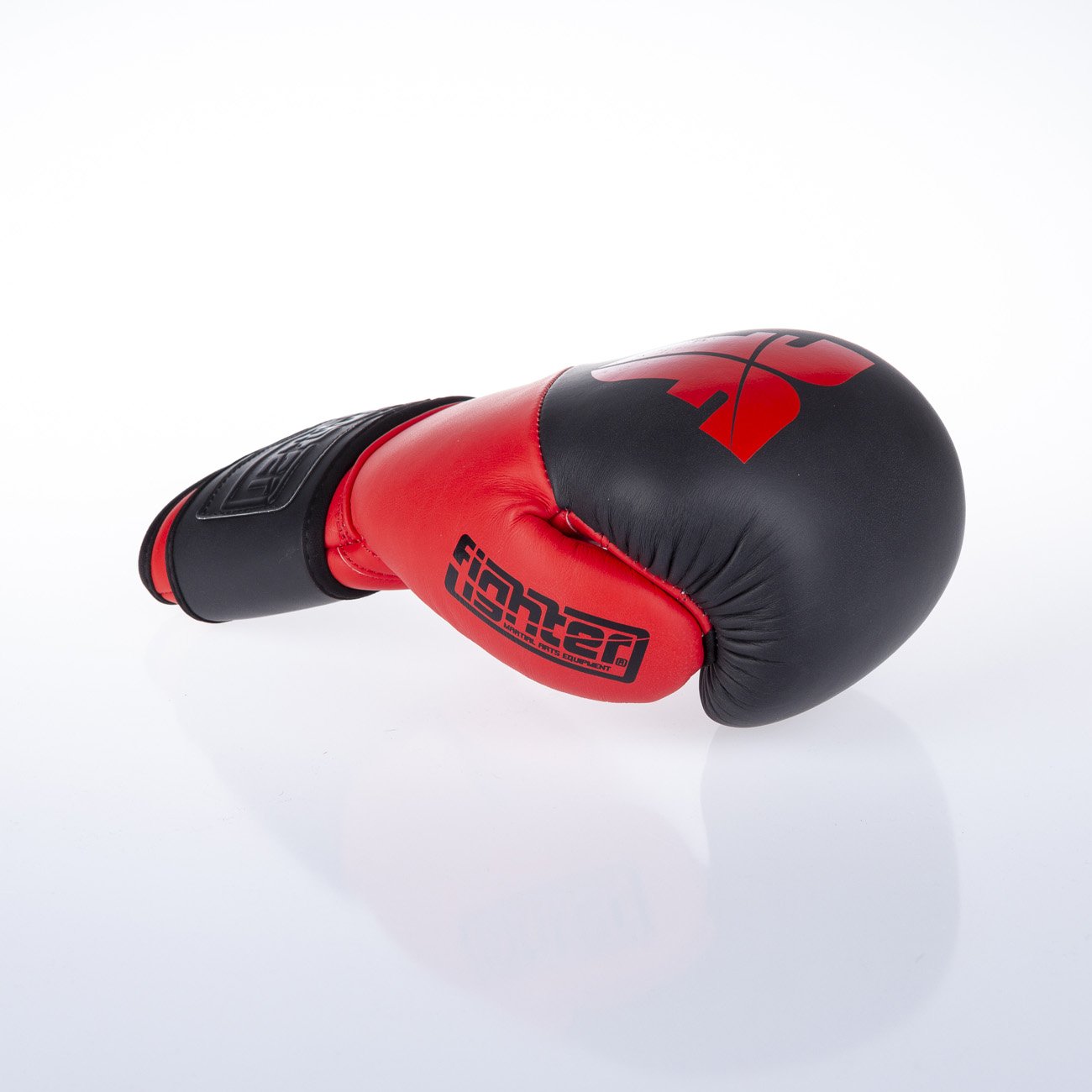 Fighter Boxhandschuhe SPLIT- schwarz/rot