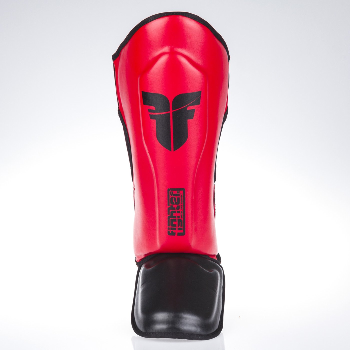 Fighter Schienbeinschoner Thai Classic - rot/schwarz