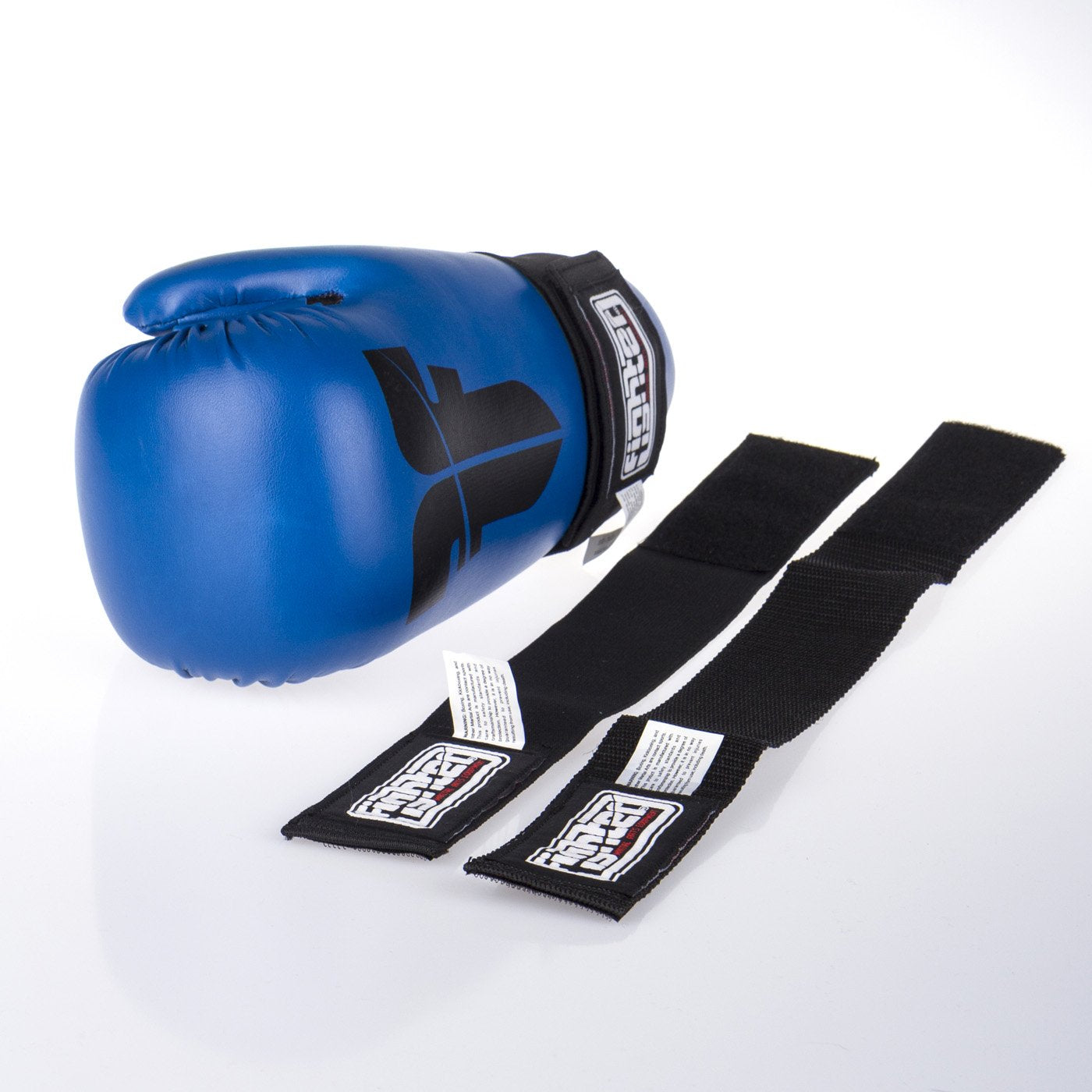 Fighter Offener Handschuhriemen - blau, FOG-001BL