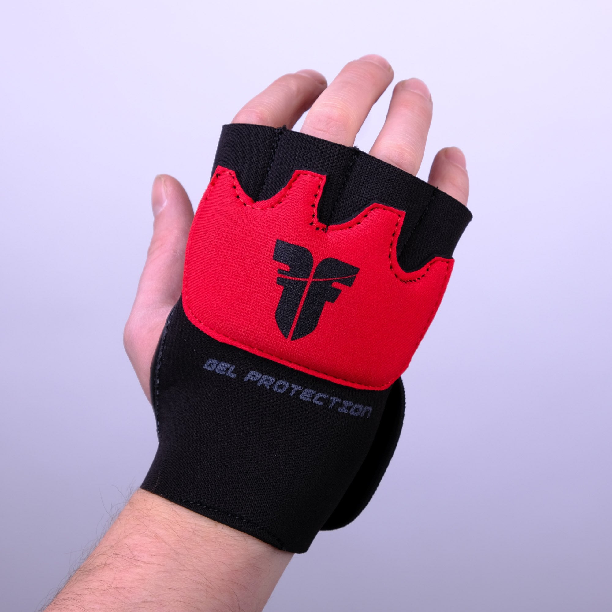 Fighter Strap - Gelbandagen - schwarz/rot