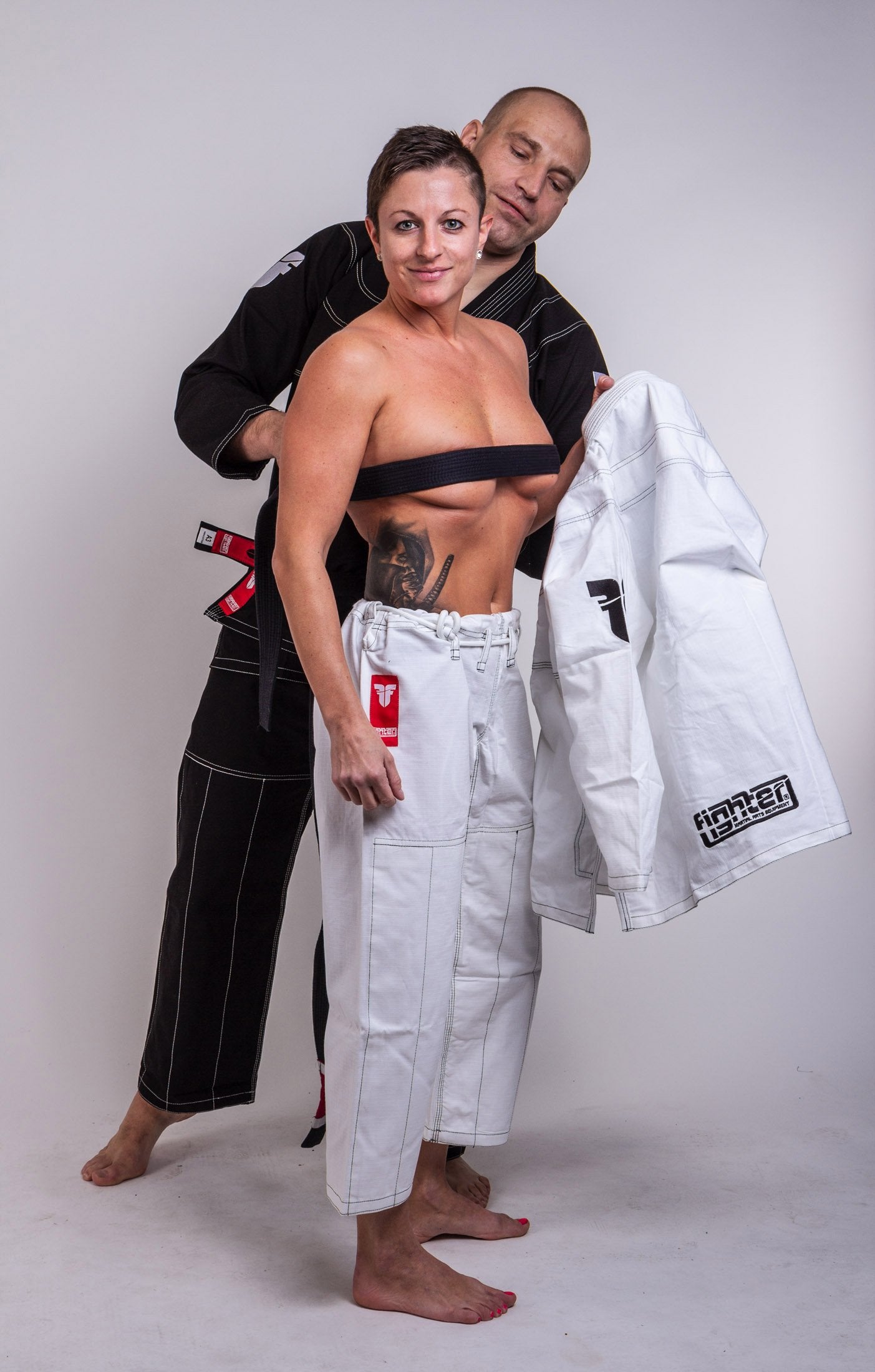 Fighter BJJ Ripstop Gi Ripstop - weiß