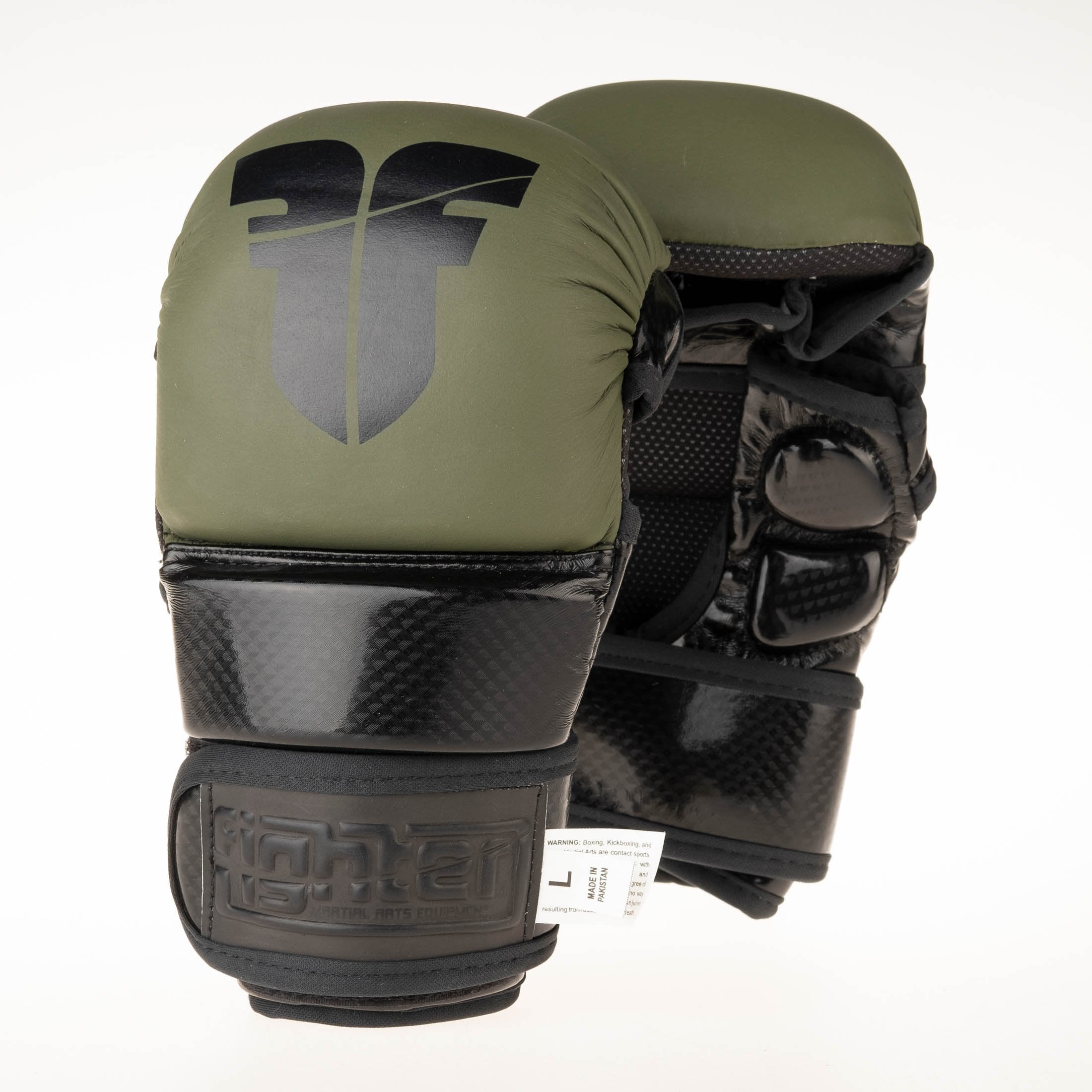 MMA Handschuhe Fighter Training - Khaki