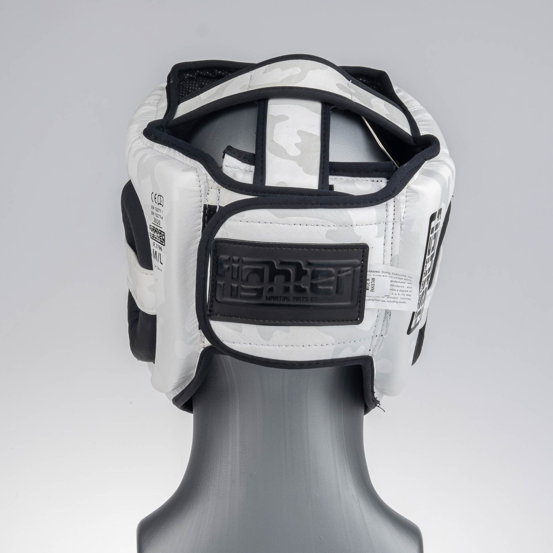 Kopfschutz Fighter Sparring Pro - weiß/camo