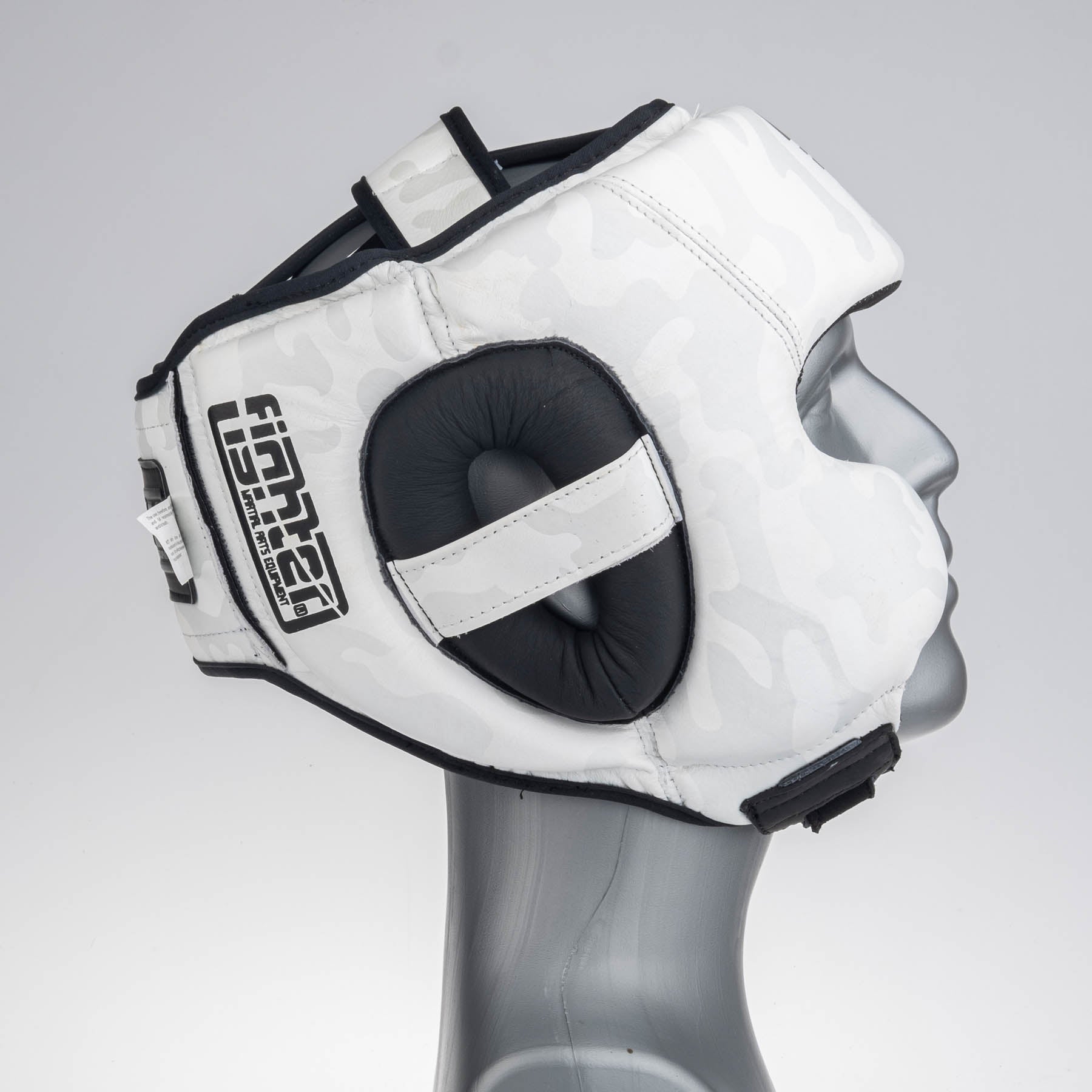 Kopfschutz Fighter Sparring Pro - weiß/camo