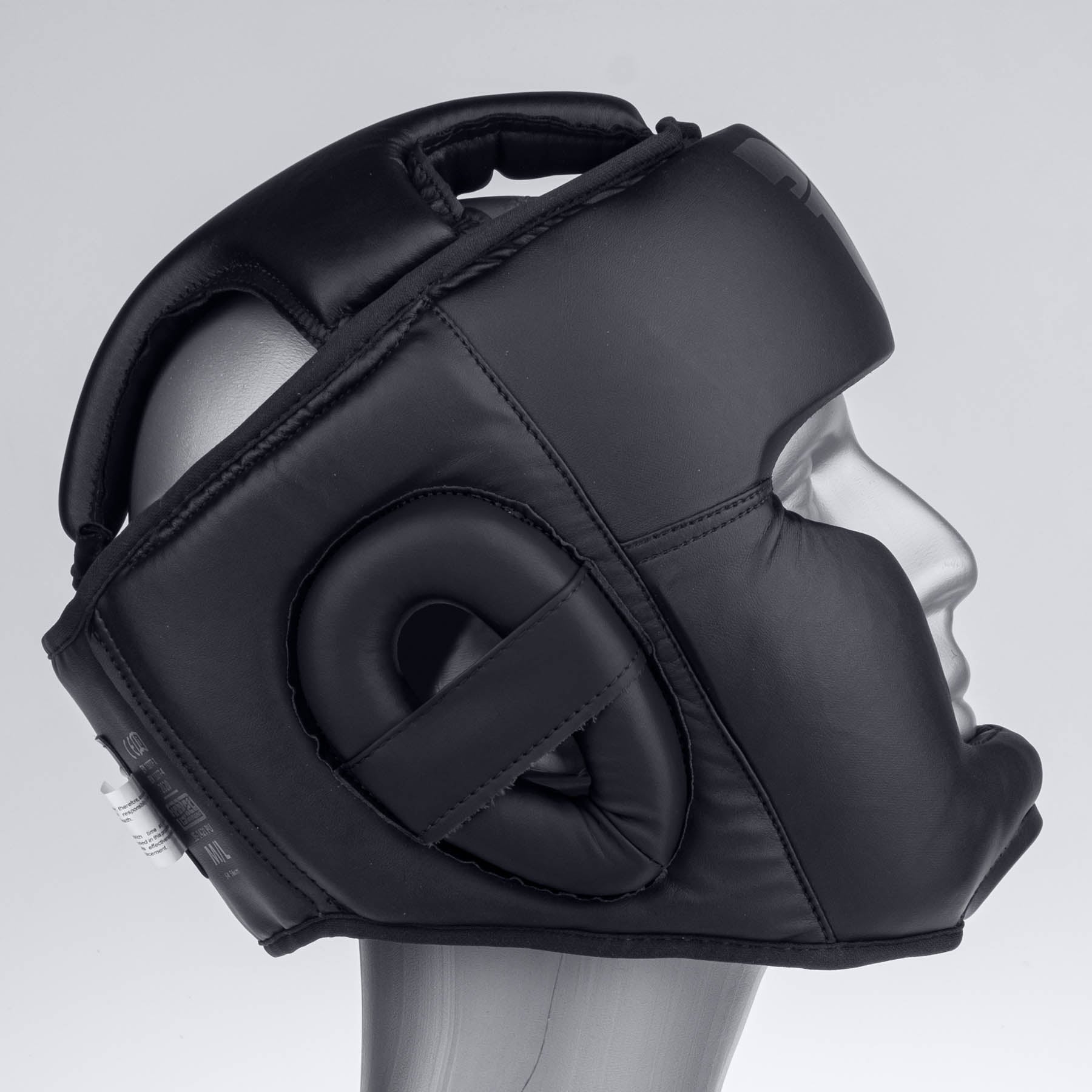 Kopfschutz Fighter Sparring - schwarz