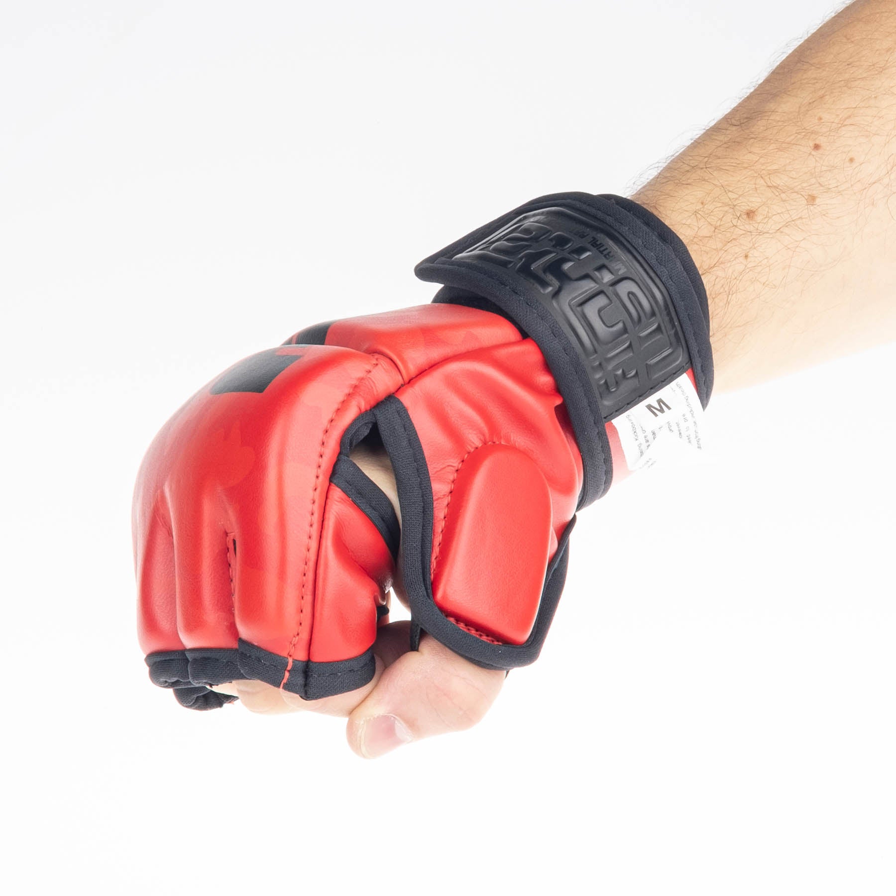 MMA Handschuhe Fighter Competition - rot/camo
