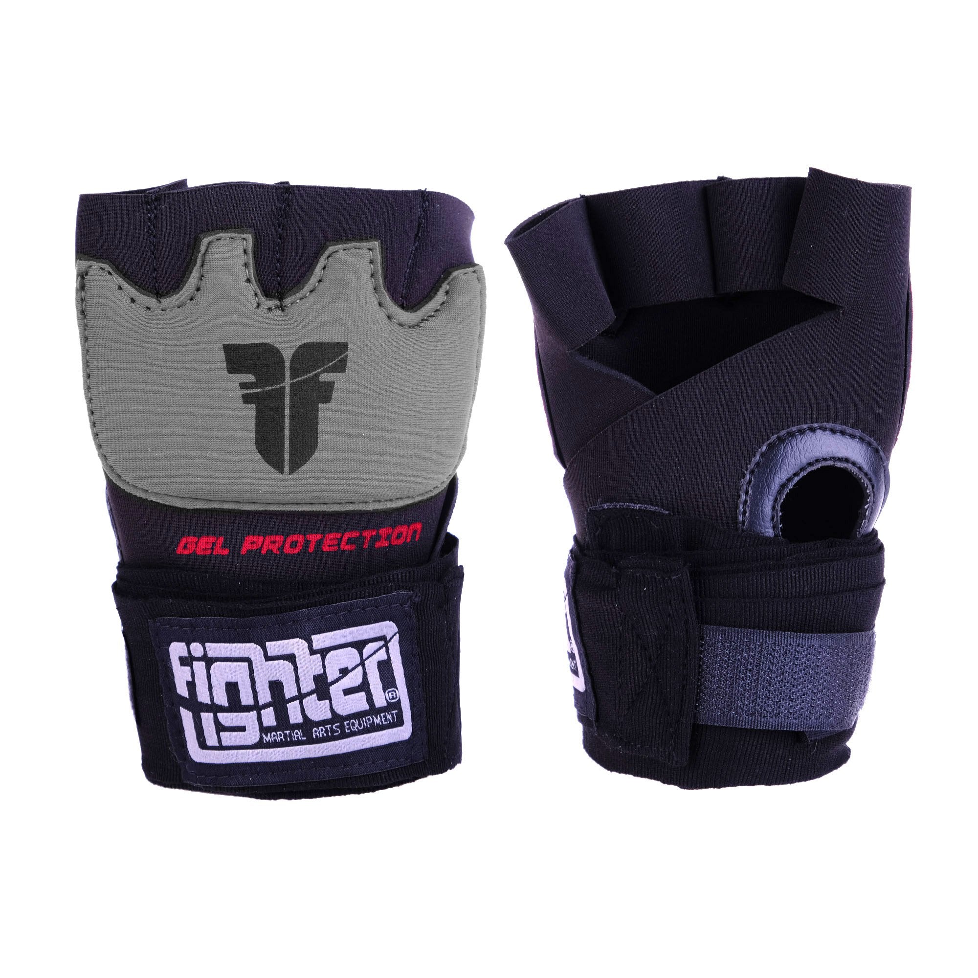 Fighter Strap - Gelbandagen - schwarz/grau