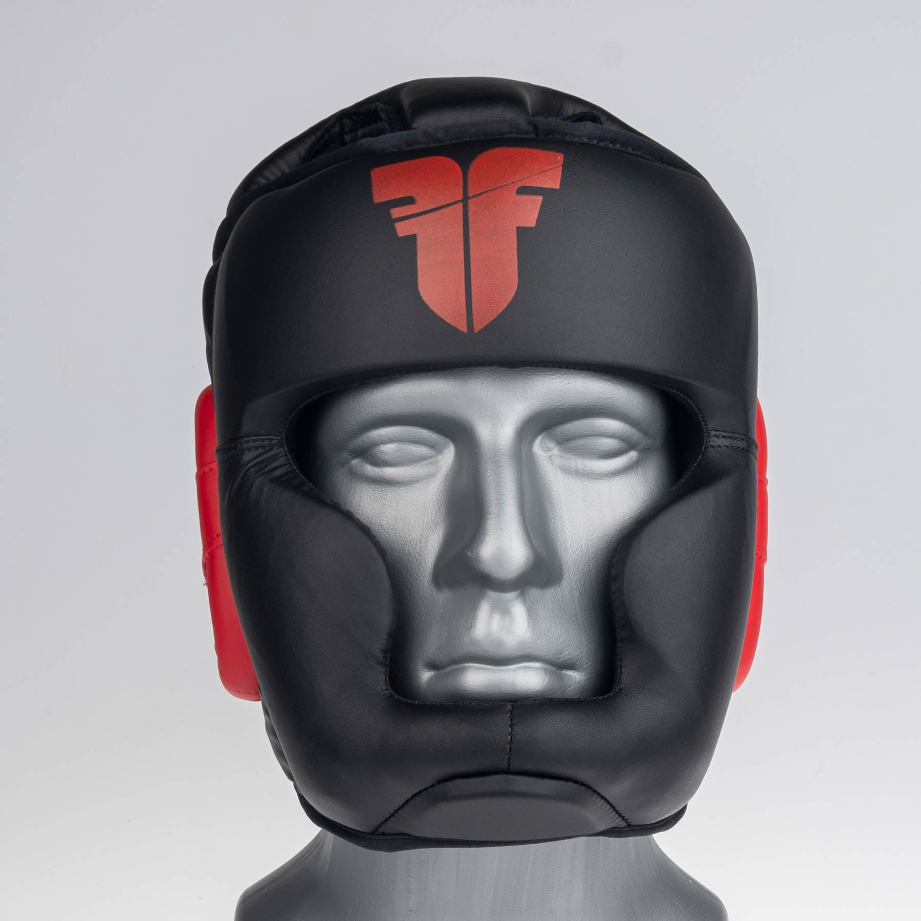 Fighter Headguard Sparring - schwarz/rot, JE1421PURED