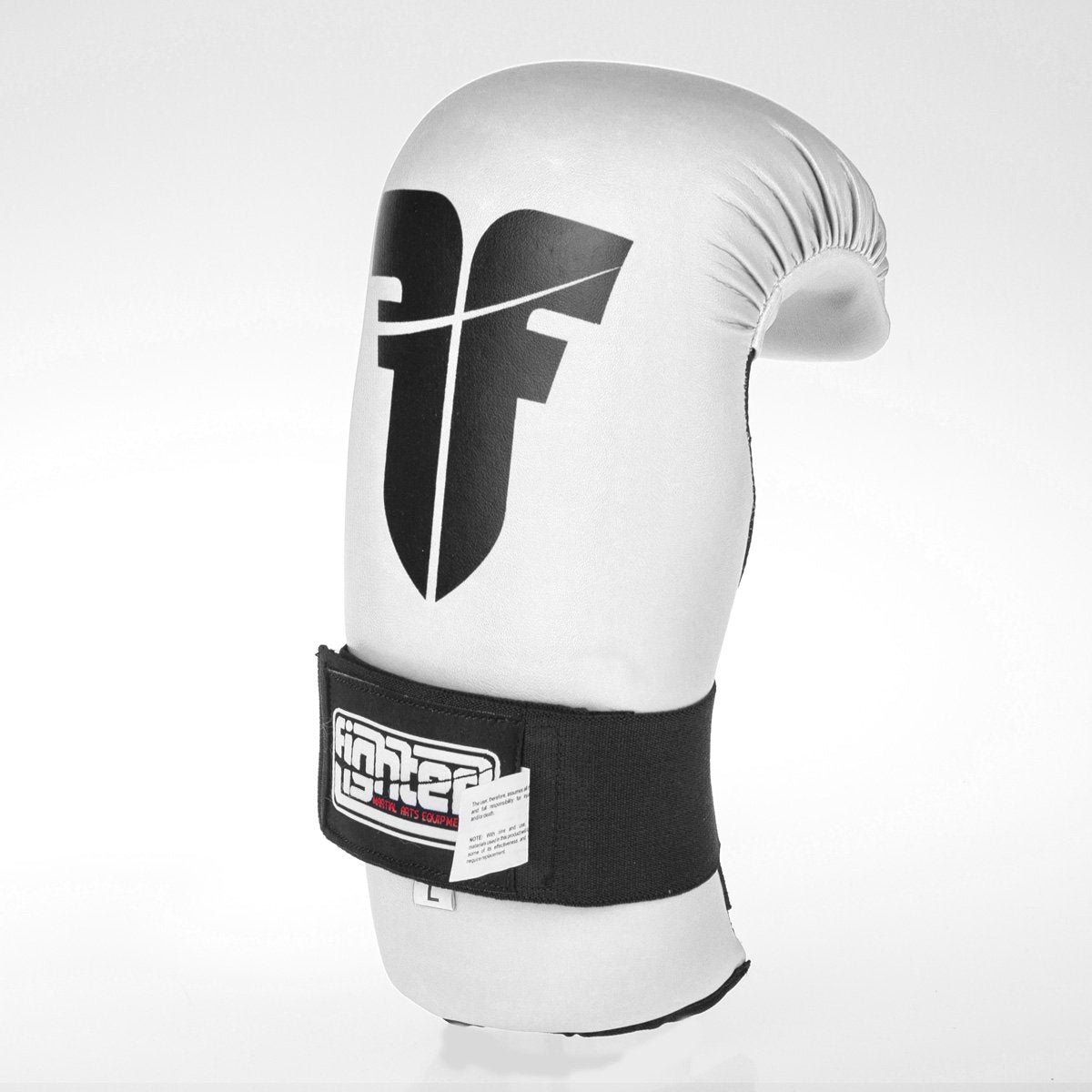 Fighter Offener Handschuhriemen - weiß