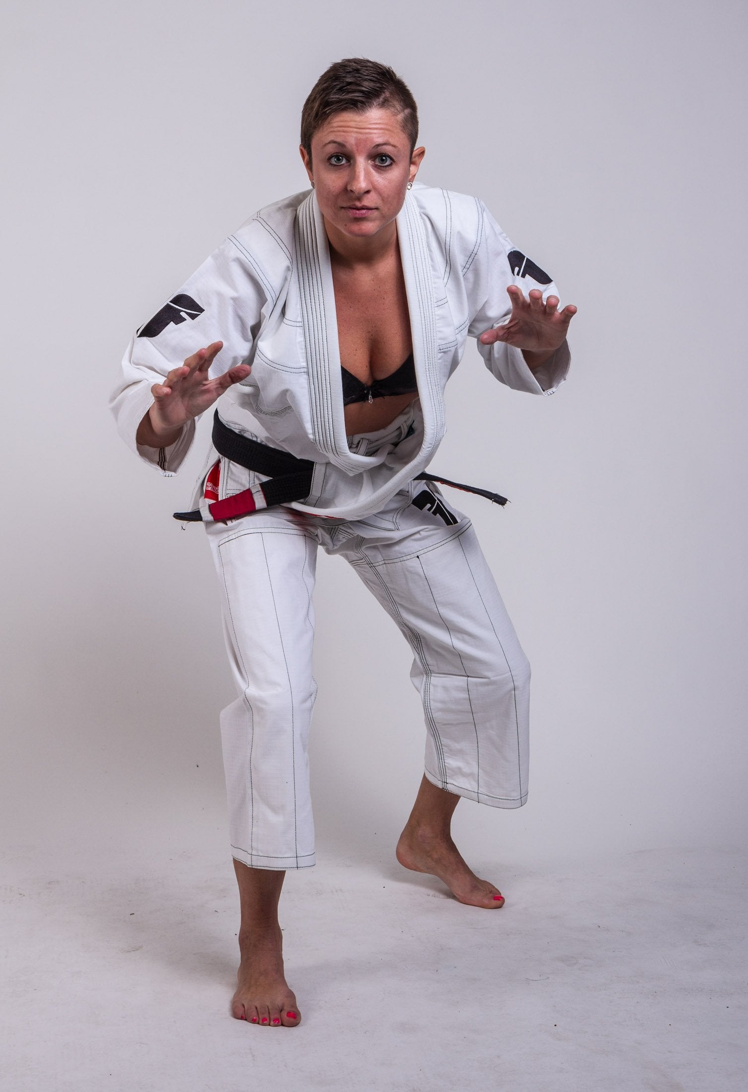 Fighter BJJ Ripstop Gi Ripstop - weiß