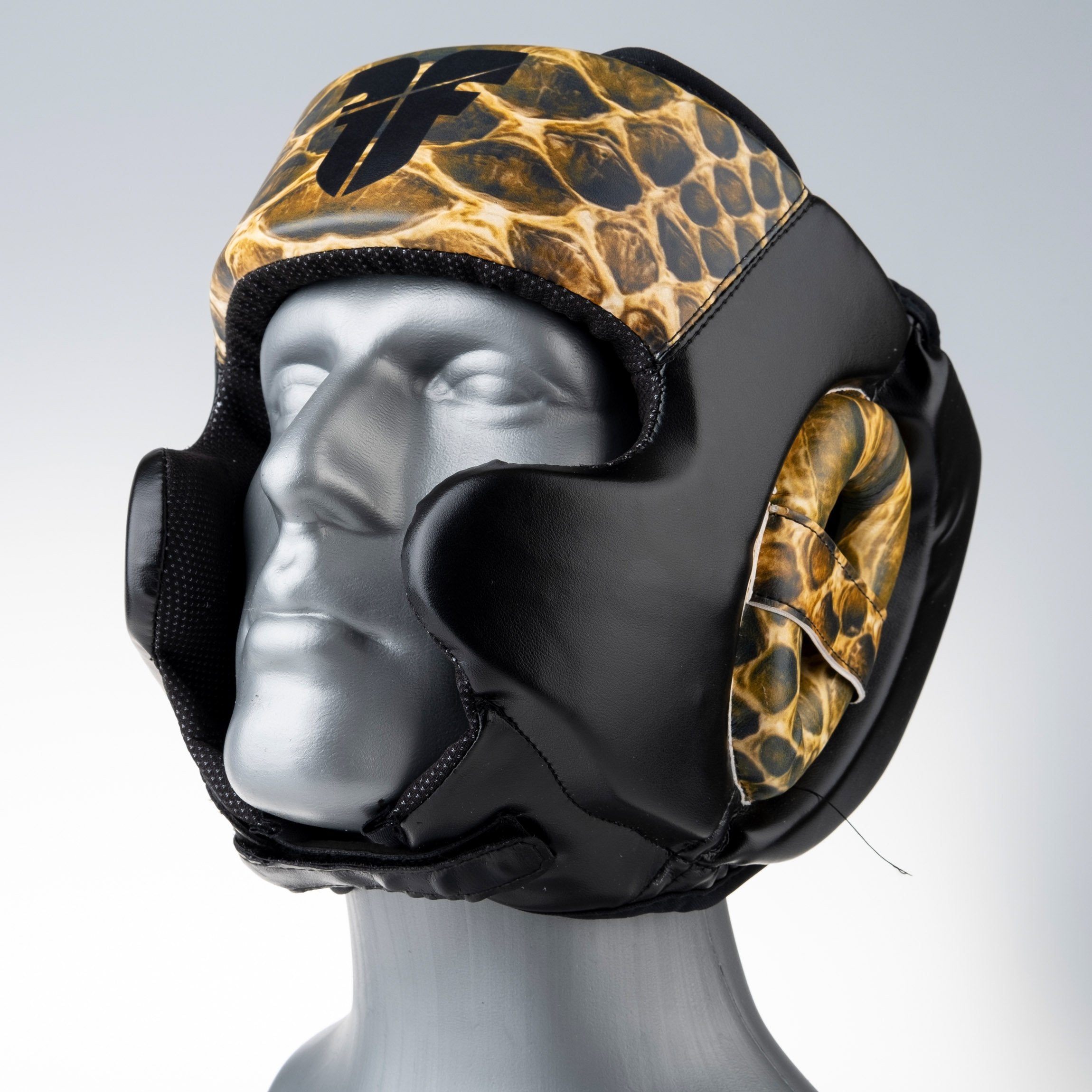 Headguard Fighter Sparring Pro Jungle Series - Schlange
