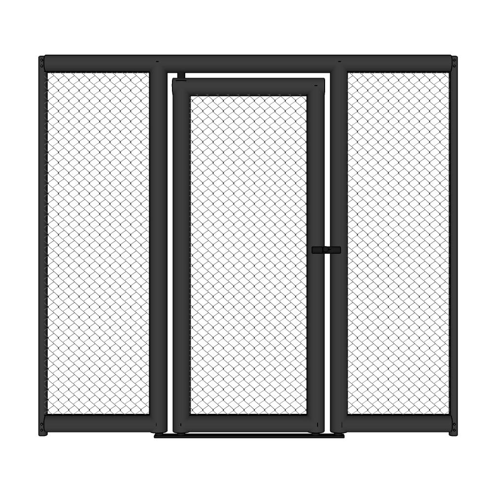 MMA Cage Pannel mit Tür