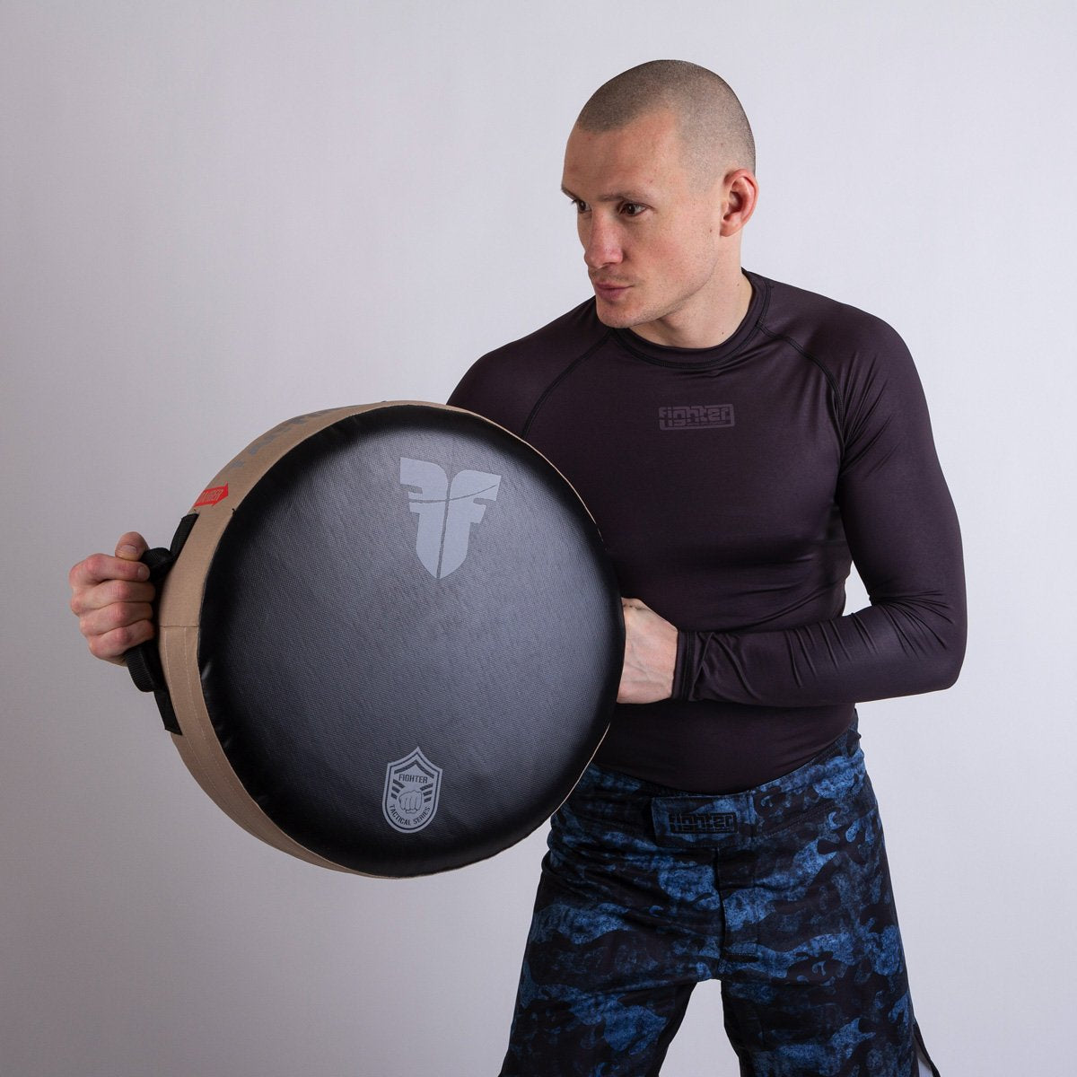 Fighter Round Shield - TAKTISCHE SERIE - Wüste