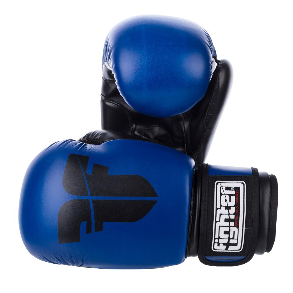 Fighter Basic Handschuhe - blau/schwarz