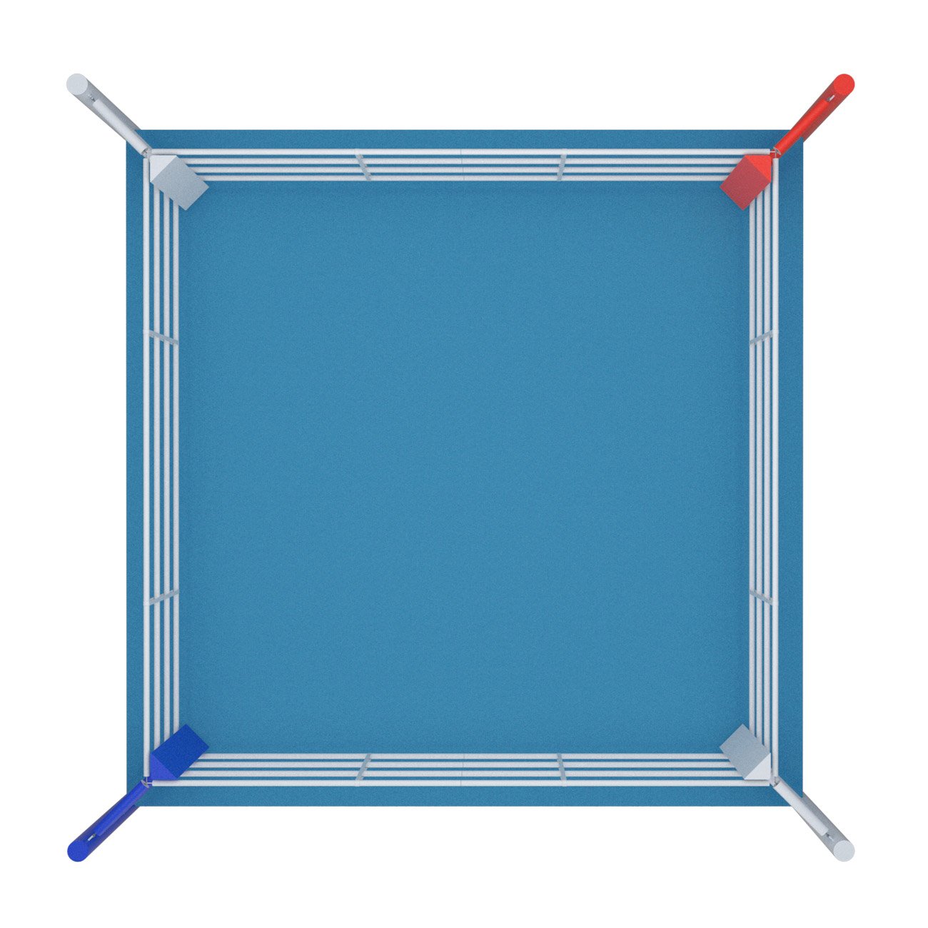 Trainingsboxring FIGHTER Stage 0,3 m - 4 Seile