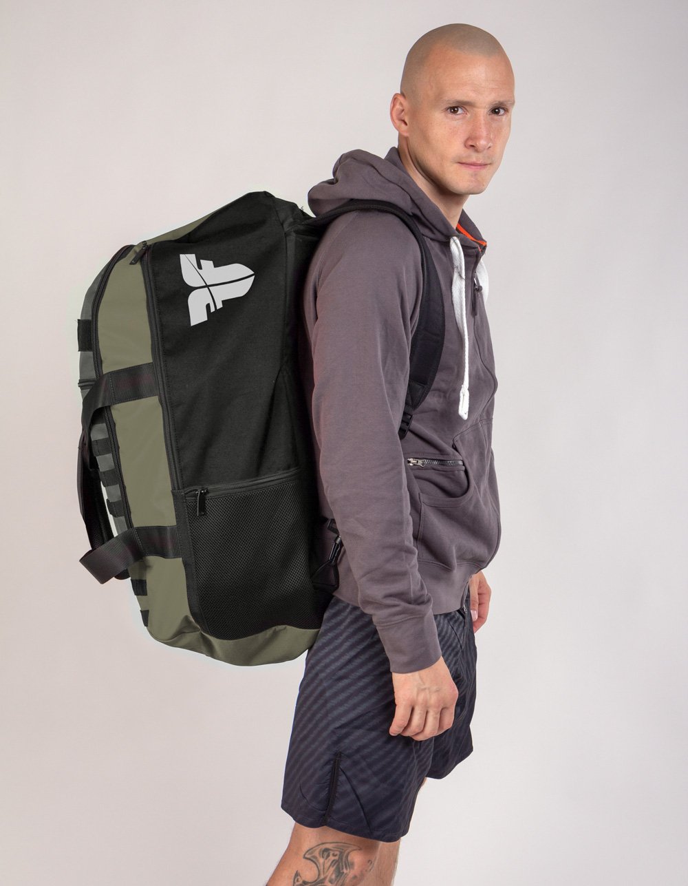 Sporttasche FIGHTER LINE XL grün/grau/schwarz