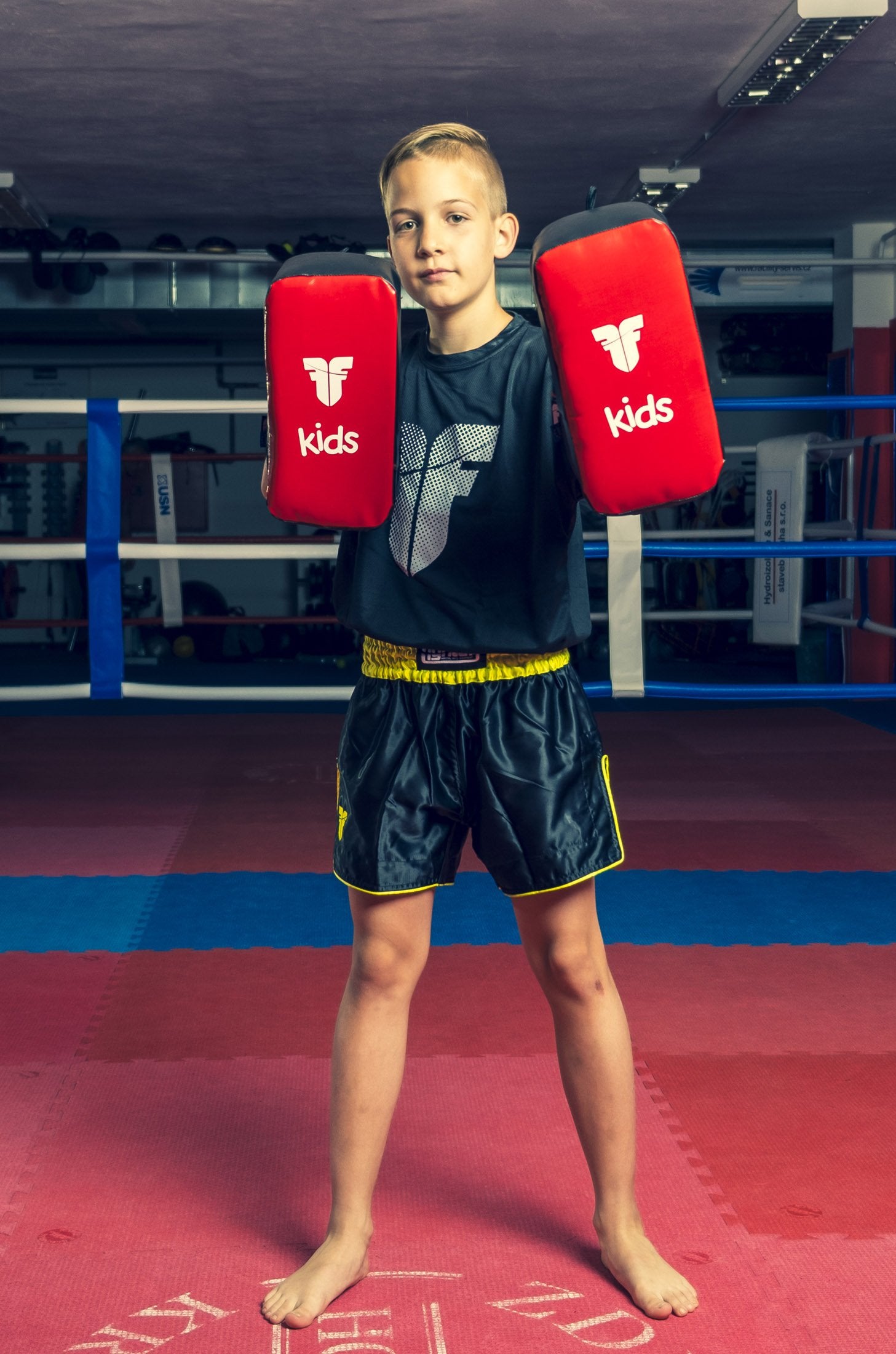 Fighter Kids Kick Pad - Paar