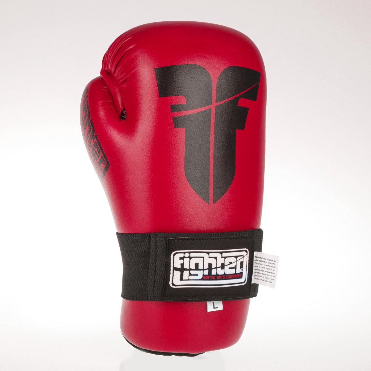 Fighter Offener Handschuhriemen - dunkelrot, FOG-001R