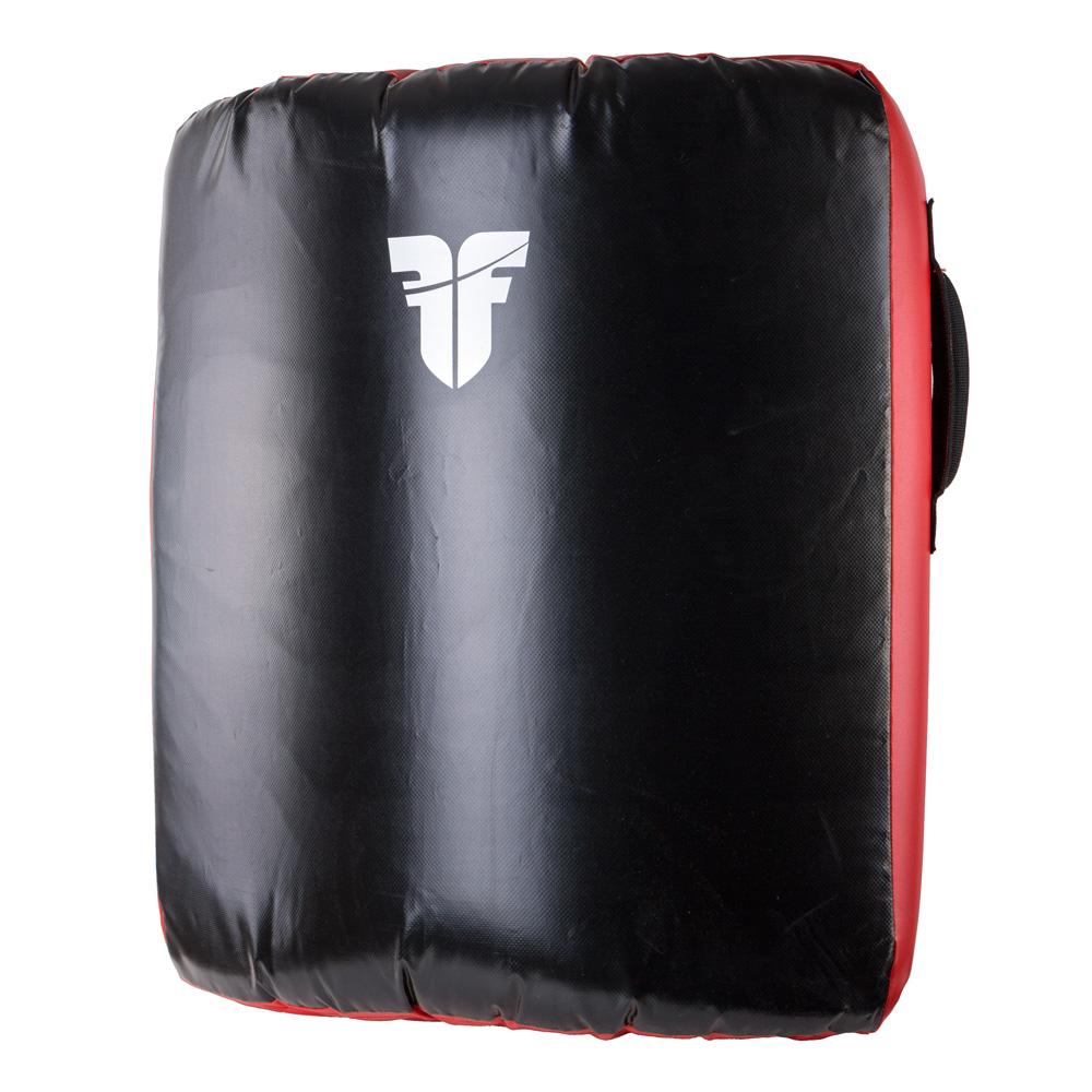 Fighter Kicking Punching Shield