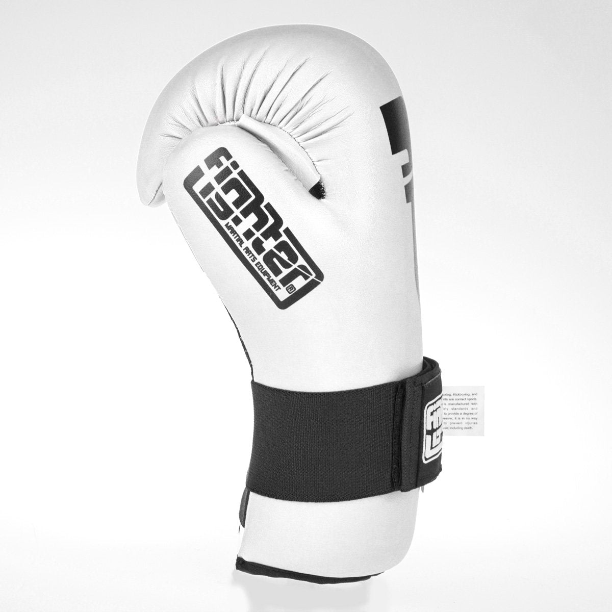 Fighter Offener Handschuhriemen - weiß