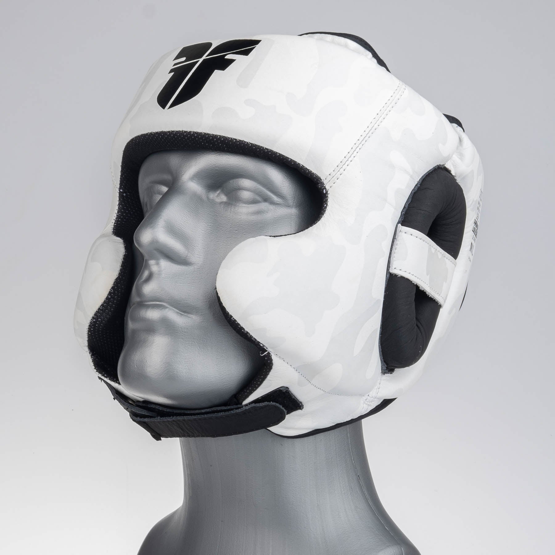 Kopfschutz Fighter Sparring Pro - weiß/camo