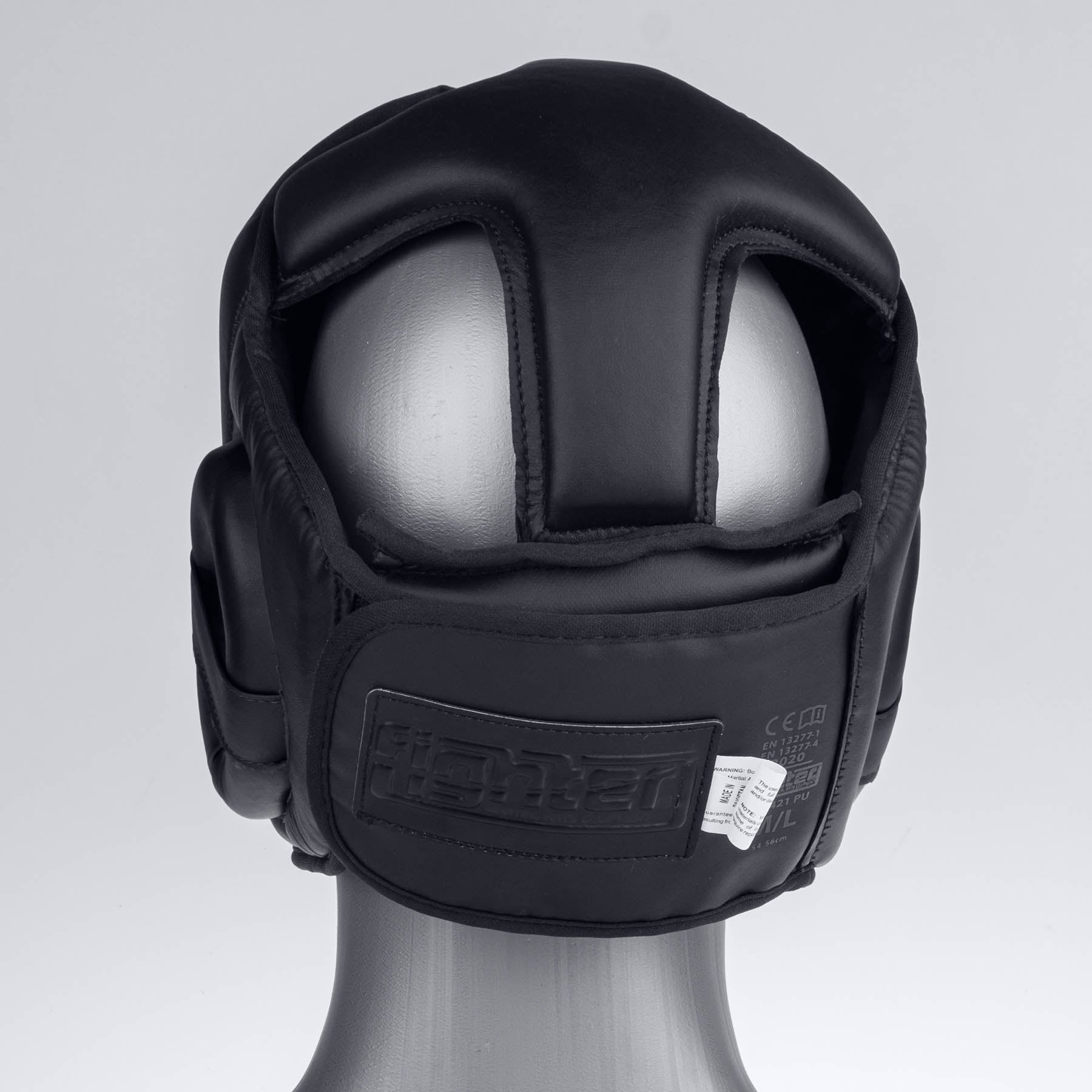 Kopfschutz Fighter Sparring - schwarz