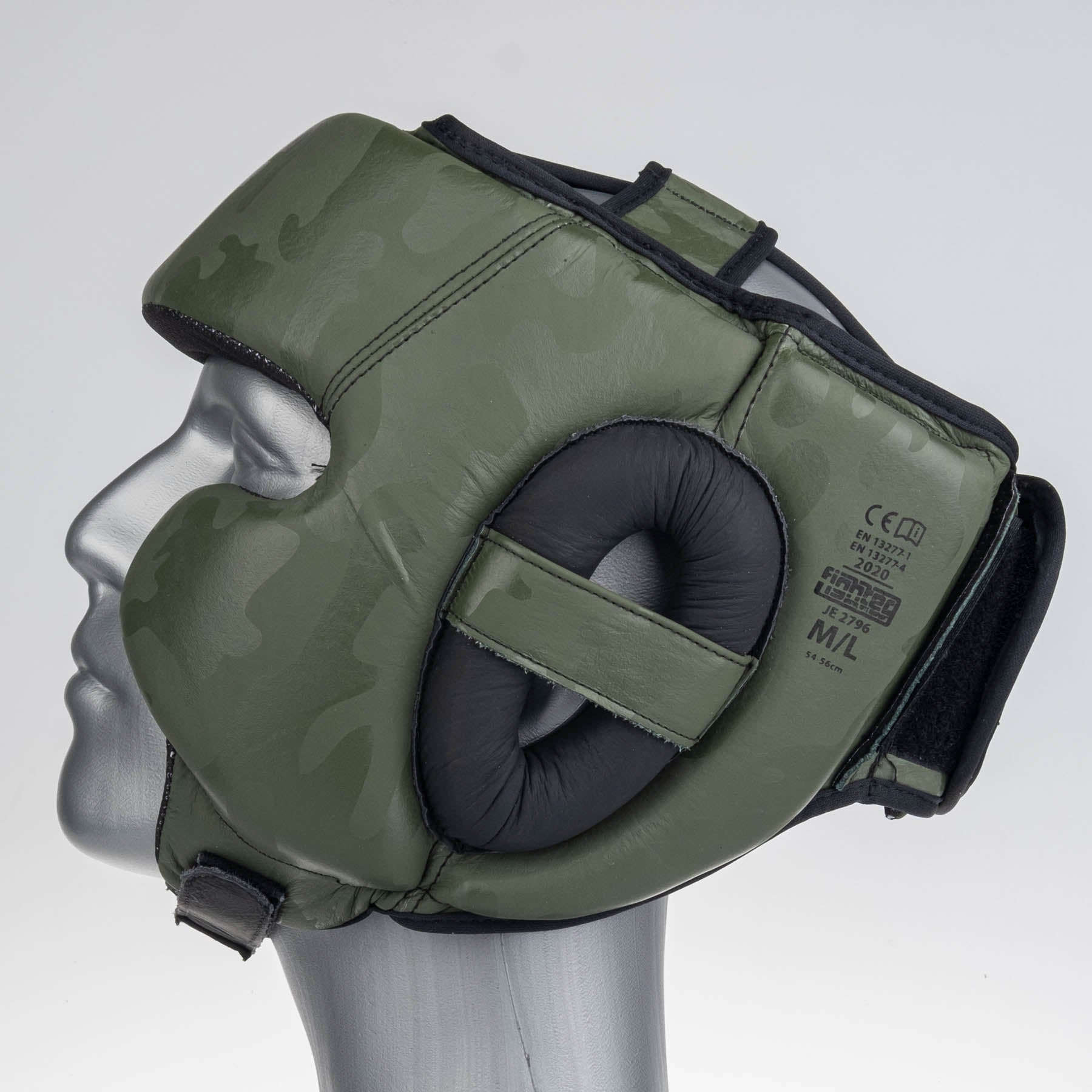 Kopfschutz Fighter Sparring Pro - khaki/camo