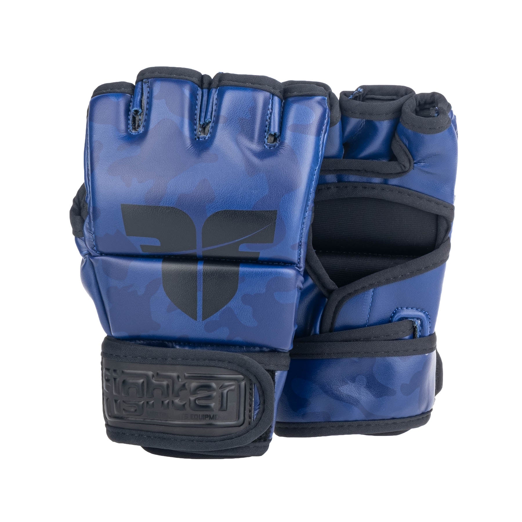 MMA Handschuhe Fighter Competition - blau/camo